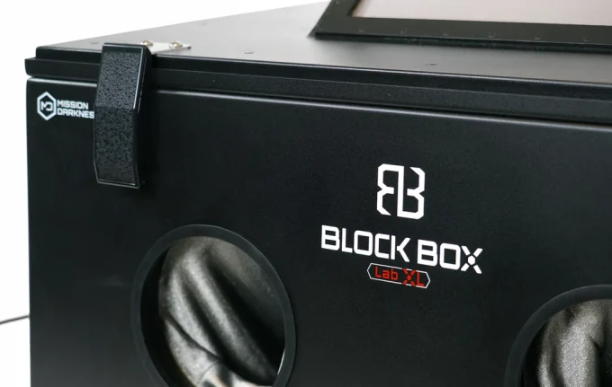 Cryptsec | Mission Darkness™ BlockBox Lab XL With Mounted Webcam and Tablet