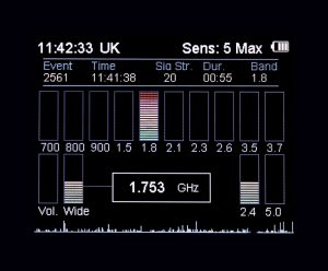 Cryptsec | WAM-X10 Multiband Wireless Activity Monitor