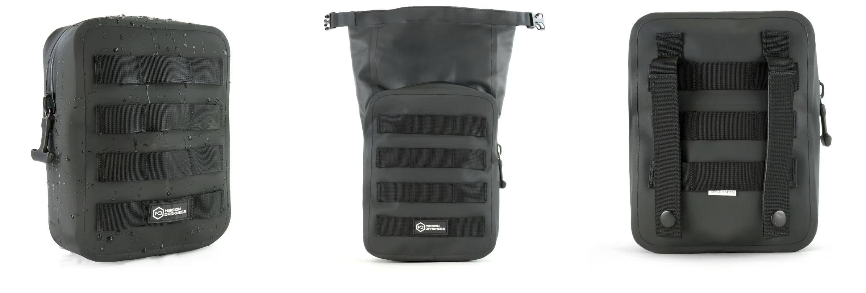 Cryptsec | Mission Darkness™ Dry Shield MOLLE Faraday-påse