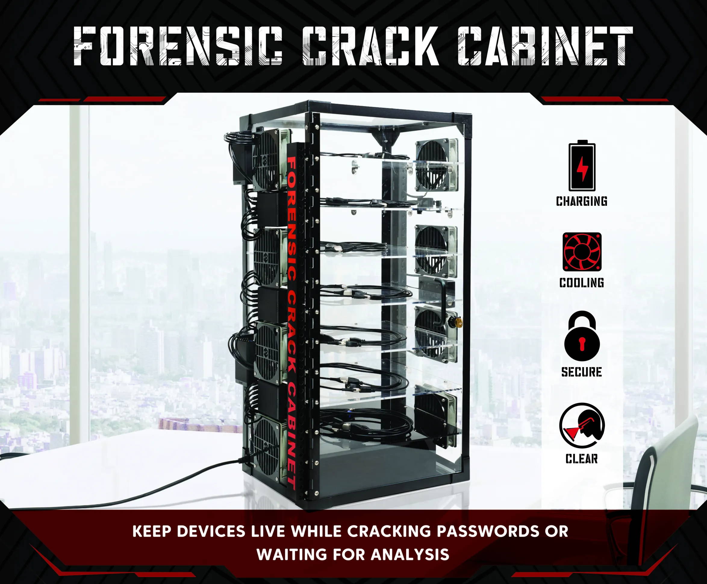 Cryptsec | Mission Darkness™ Forensic Crack Cabinet