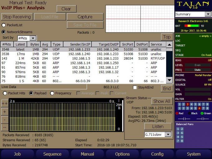 TALAN® 3.0 Telefon- och linjeanalysator - Bild 7