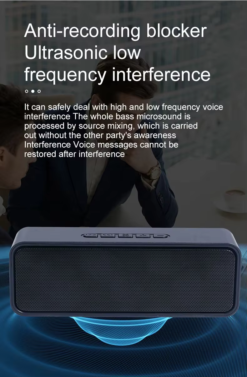 Cryptsec | CSW21 Compact, Portable & Powerful Speech Protector System