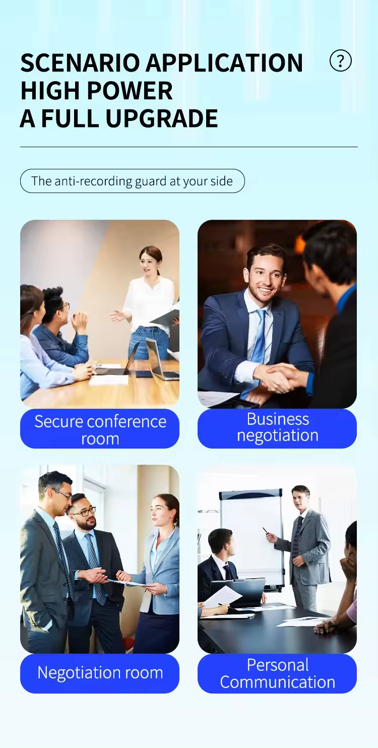 Cryptsec | CSF11 High Power 360 Degree Speech Protector System