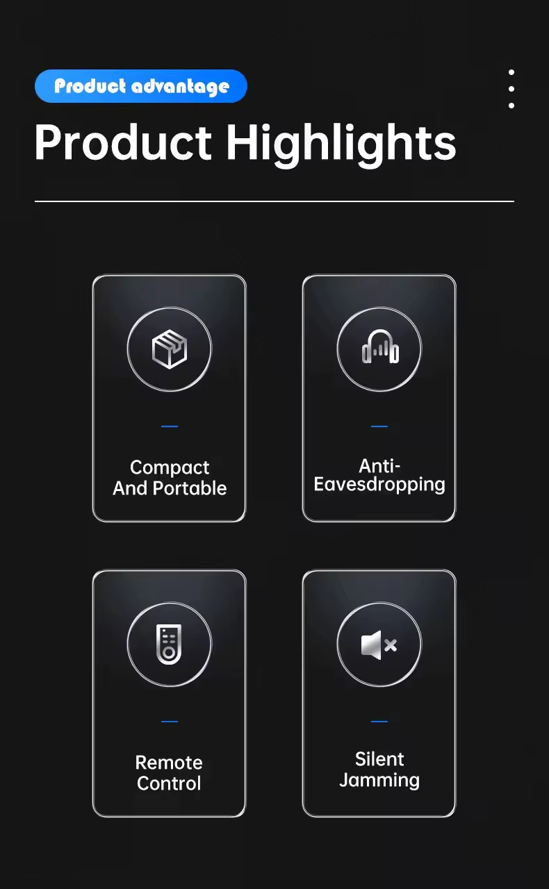 Cryptsec | CSF11 High Power 360 Degree Speech Protector System